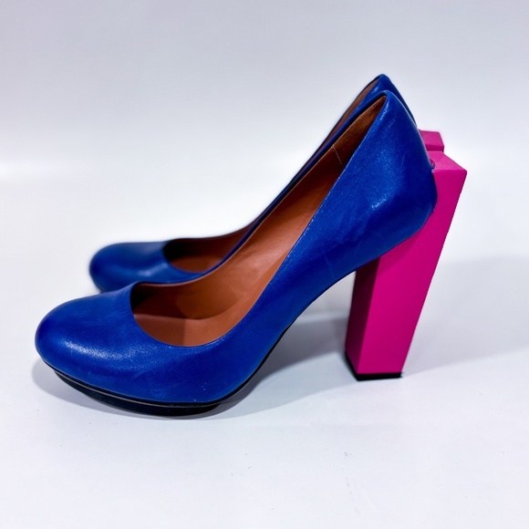 UNITED NUDE Blue and pink high heels shoes - Picture 7 of 12